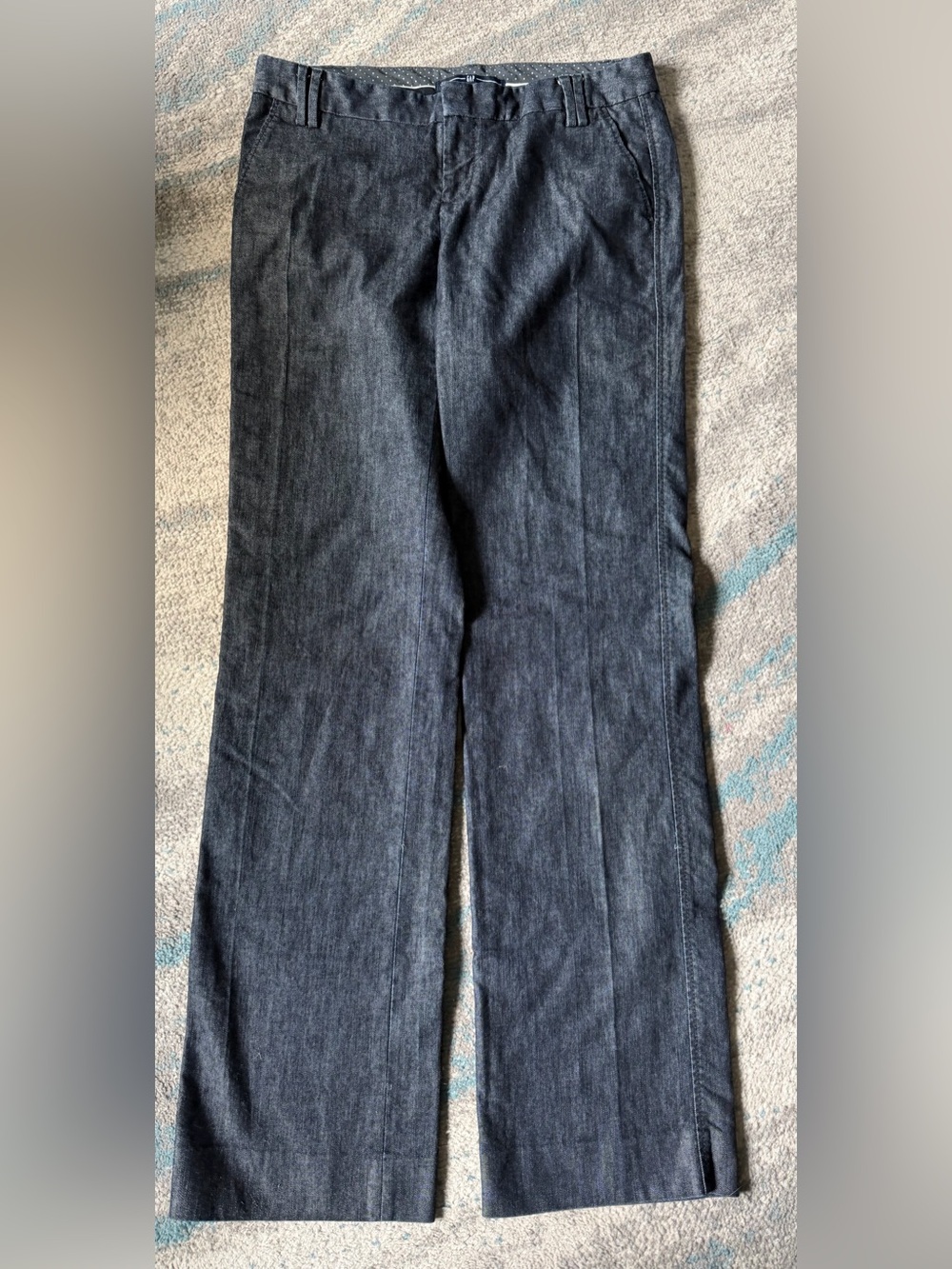 GAP Women's Size 6 Long Straight-Leg Trousers Jeans